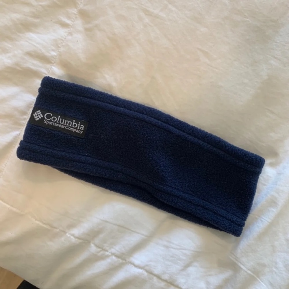Columbia Navy Blue Fleece Headband